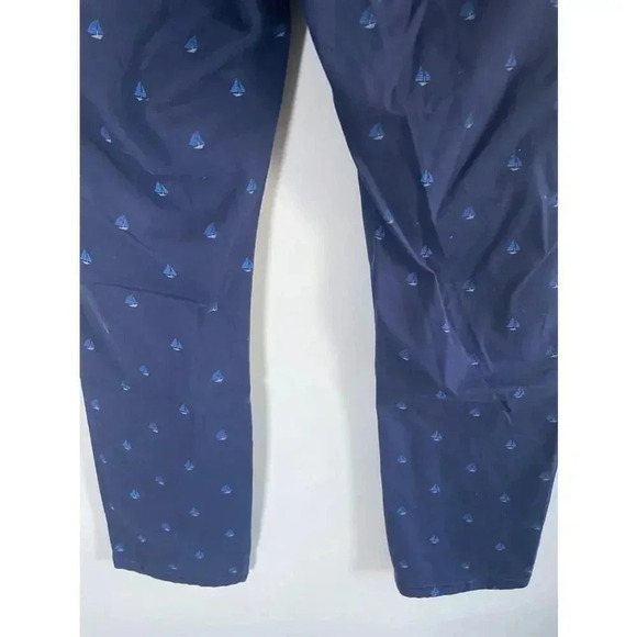 Tommy Hilfiger Blue Sailboat Print Pants - Size 10 EUC! 0303 - Picture 7 of 13